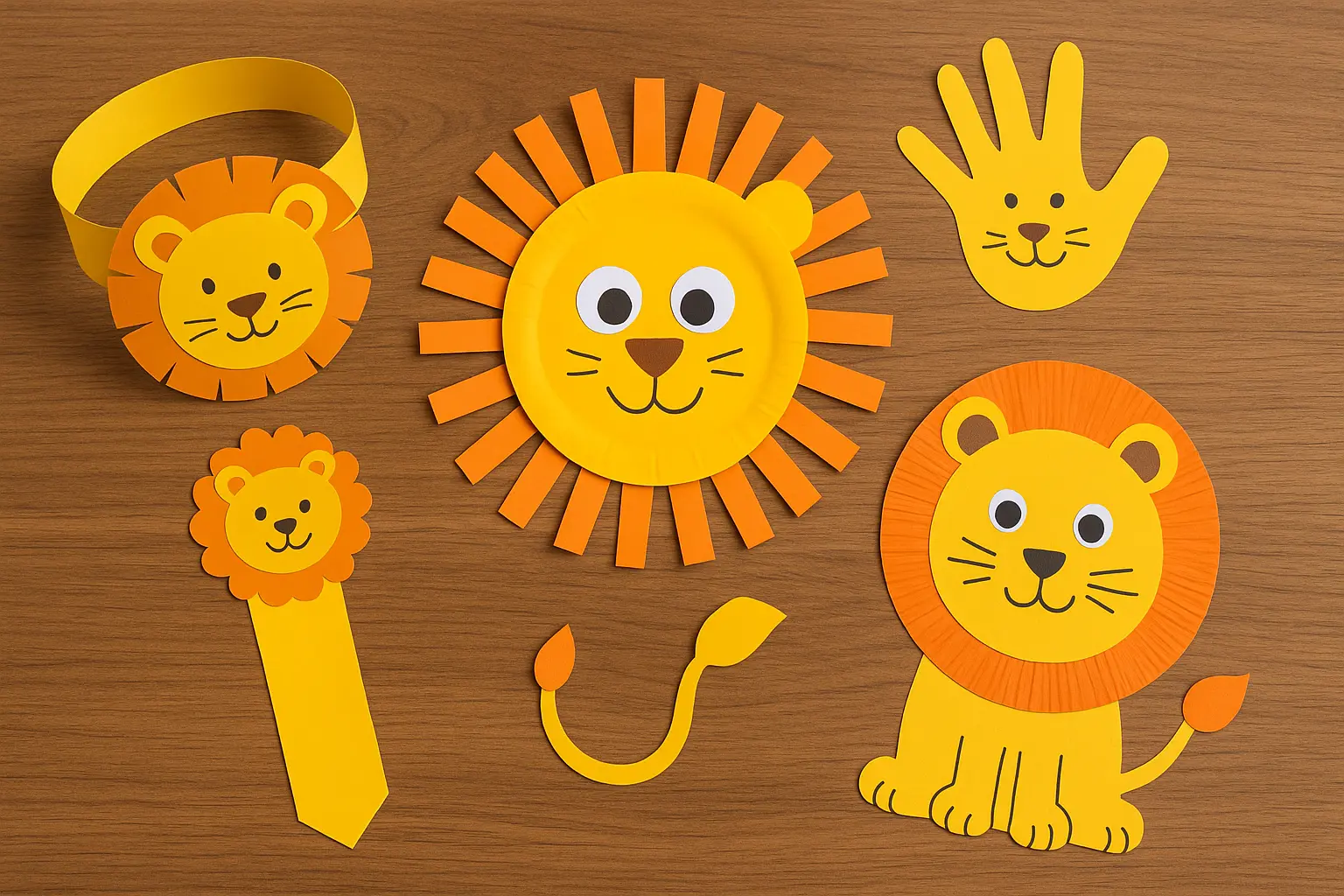 20 Cute and Easy Lion Crafts for Kids: Fun, Creative Ideas for Little Artists