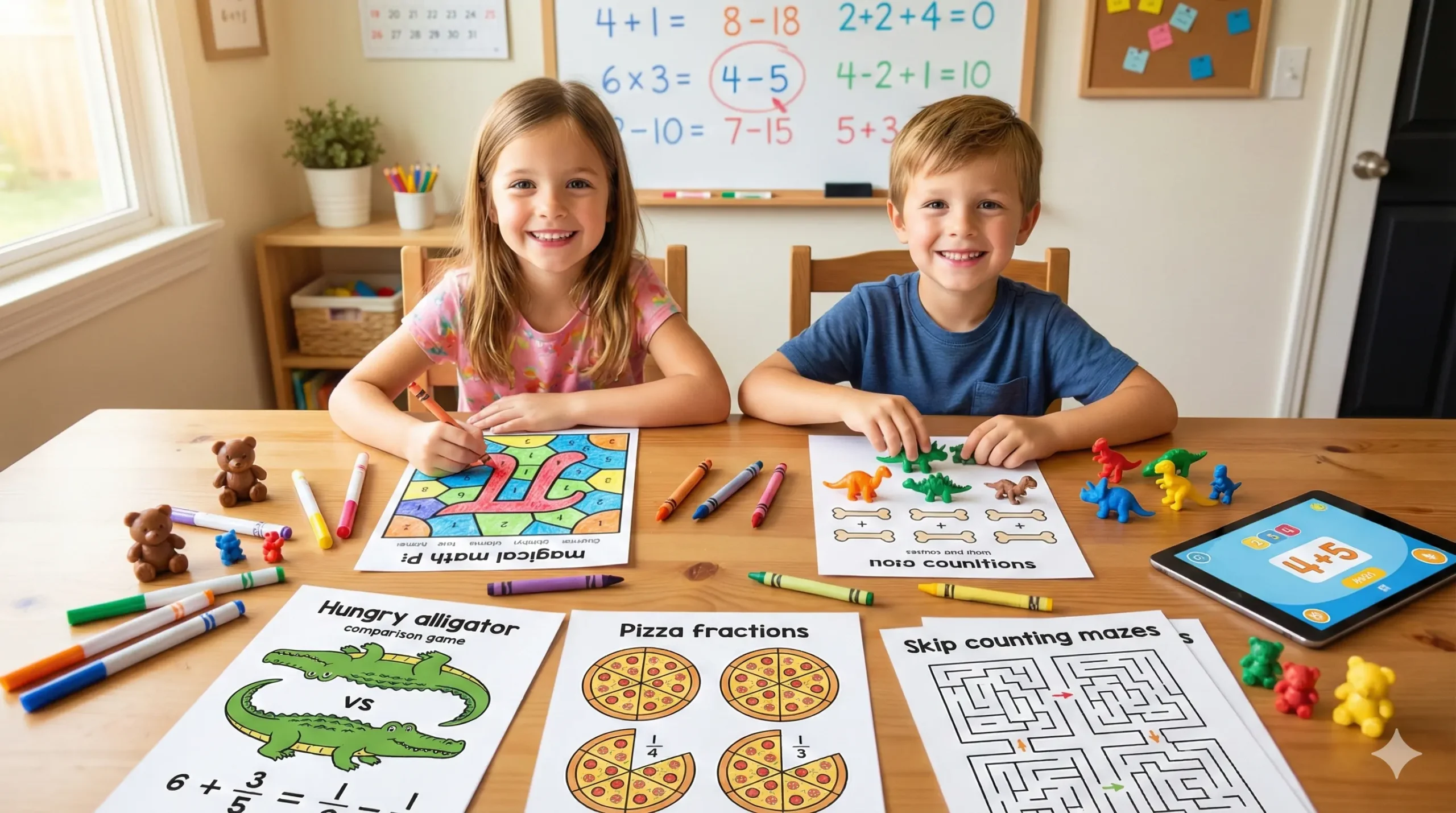 15 Magical Math Printables for Kids: Make Learning Fun at Home