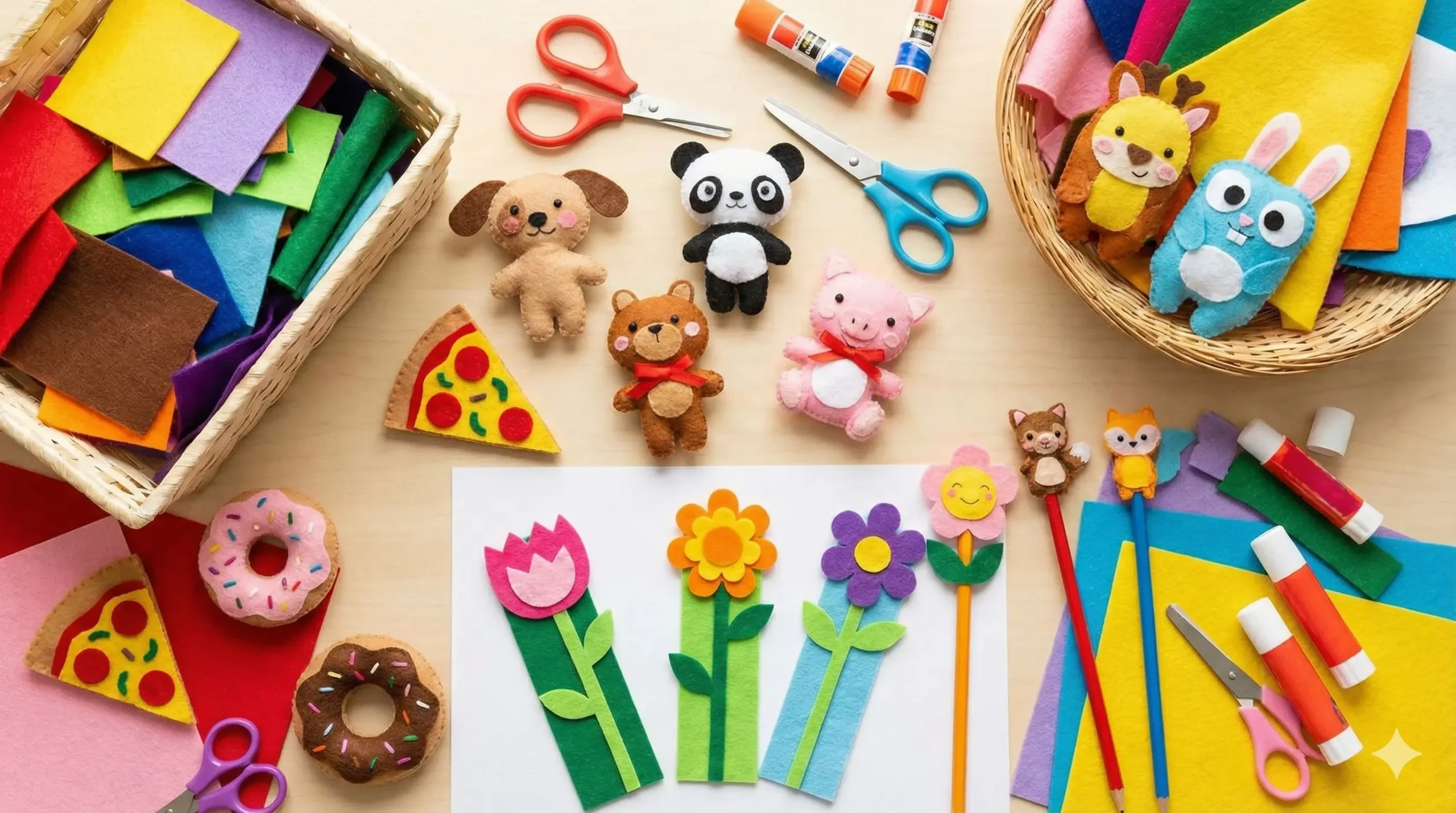 40 Fluffy and Fun Felt Crafts for Kids: The Ultimate Guide