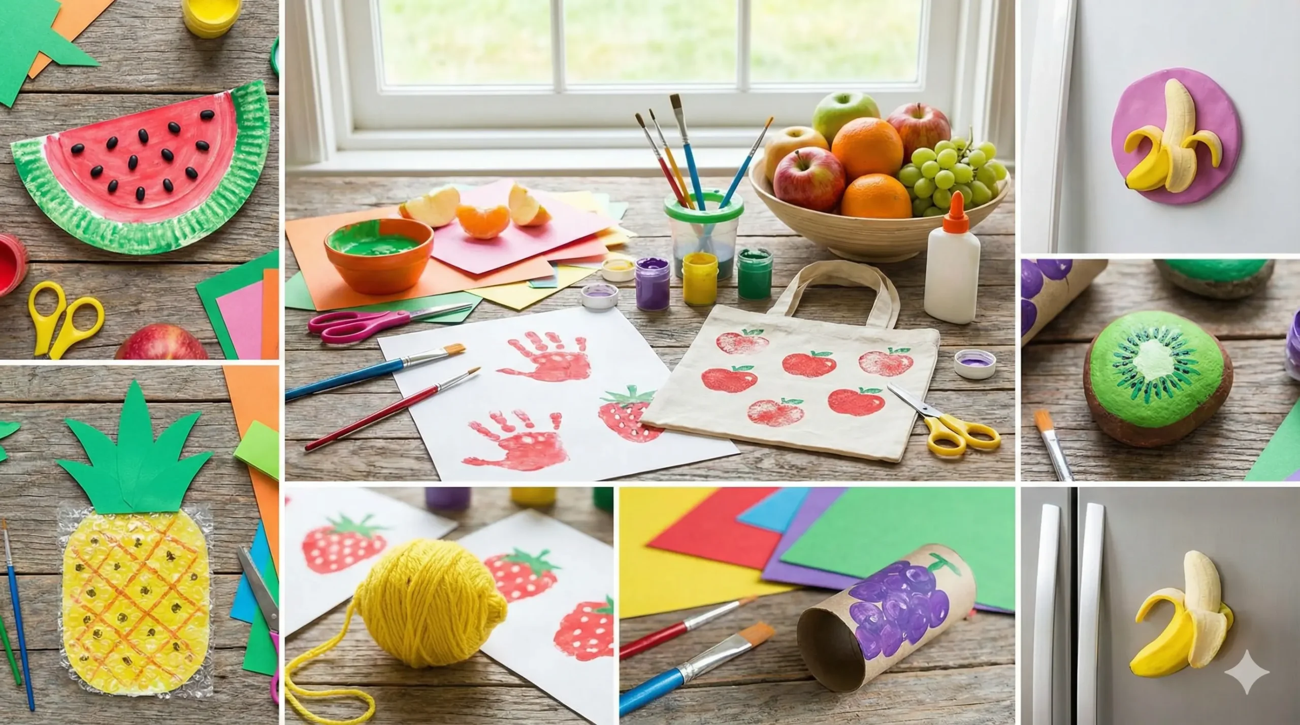 20 Fabulous Fruit Crafts for Kids: A Juicy Celebration of Creativity and Health